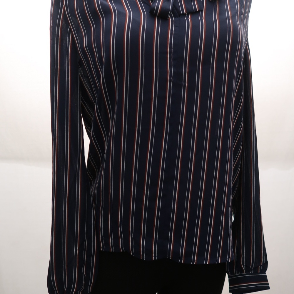 Waif stipe blouse